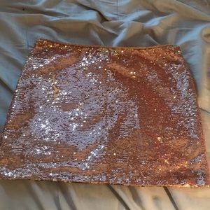 Sequin skirt